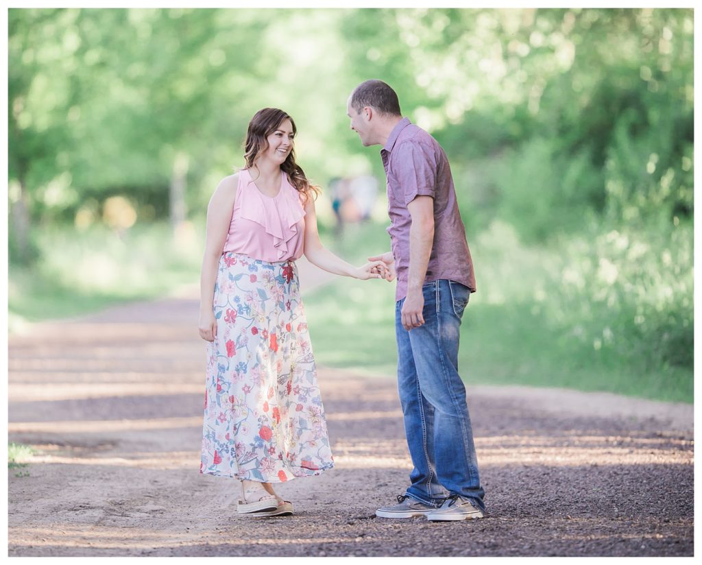 Engagement session Sioux Falls, South Dakota