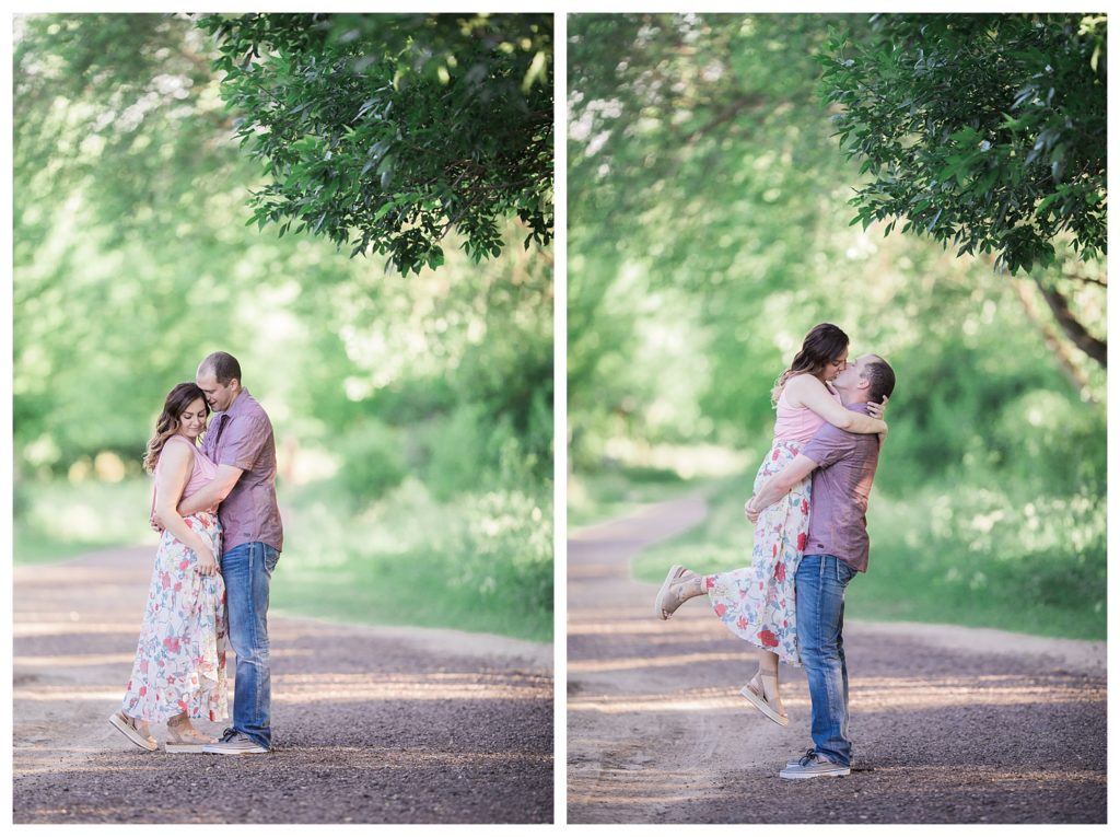Engagement session Sioux Falls, South Dakota