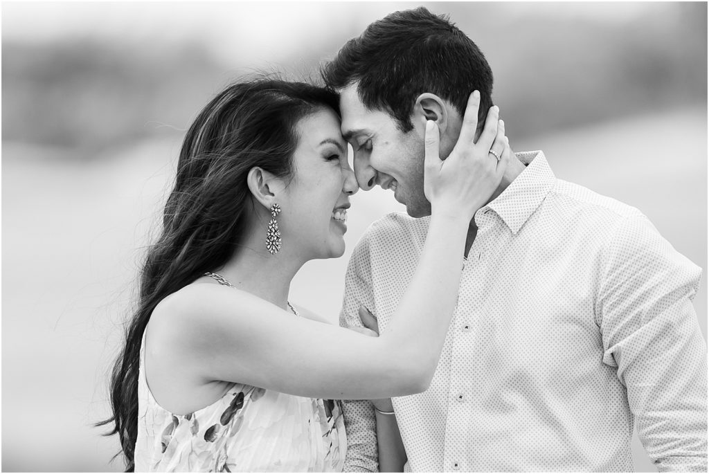 Engagement session at Falls Park - Sioux Falls, South Dakota