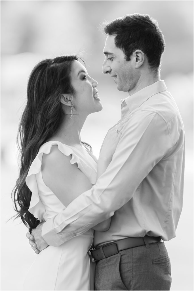 Engagement session at Falls Park - Sioux Falls, South Dakota