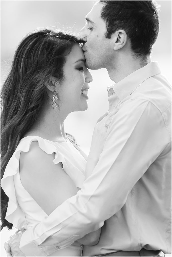 Engagement session at Falls Park - Sioux Falls, South Dakota
