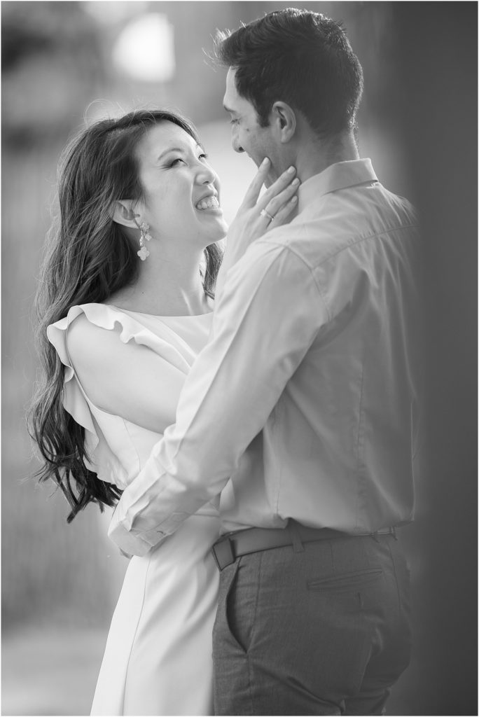Engagement session at Falls Park - Sioux Falls, South Dakota