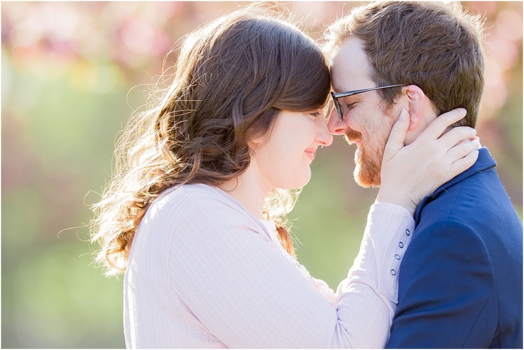 South Dakota pink engagement session