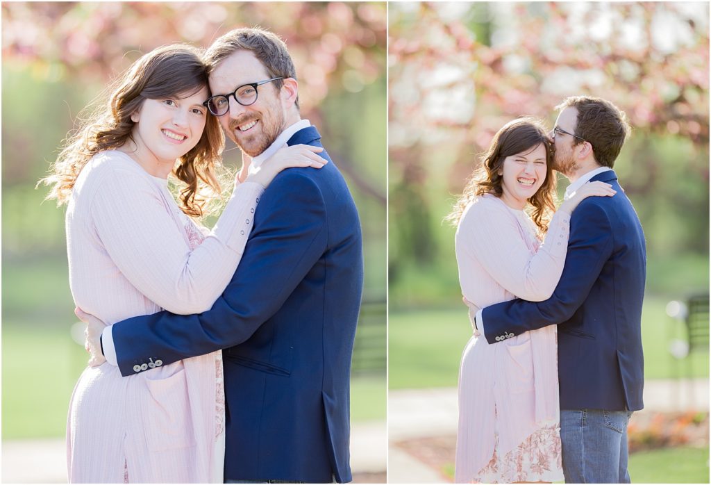 South Dakota pink engagement session