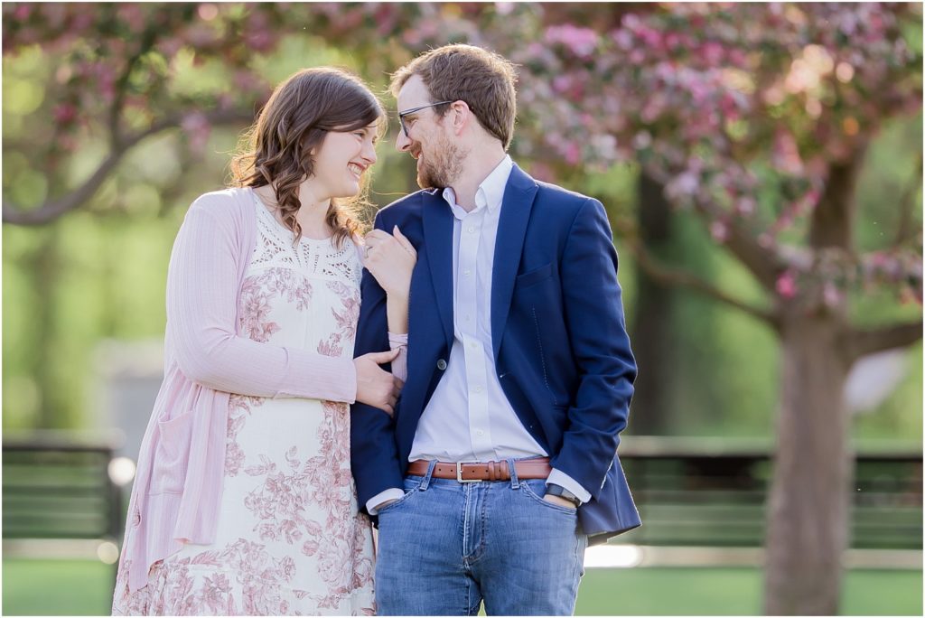 South Dakota pink engagement session