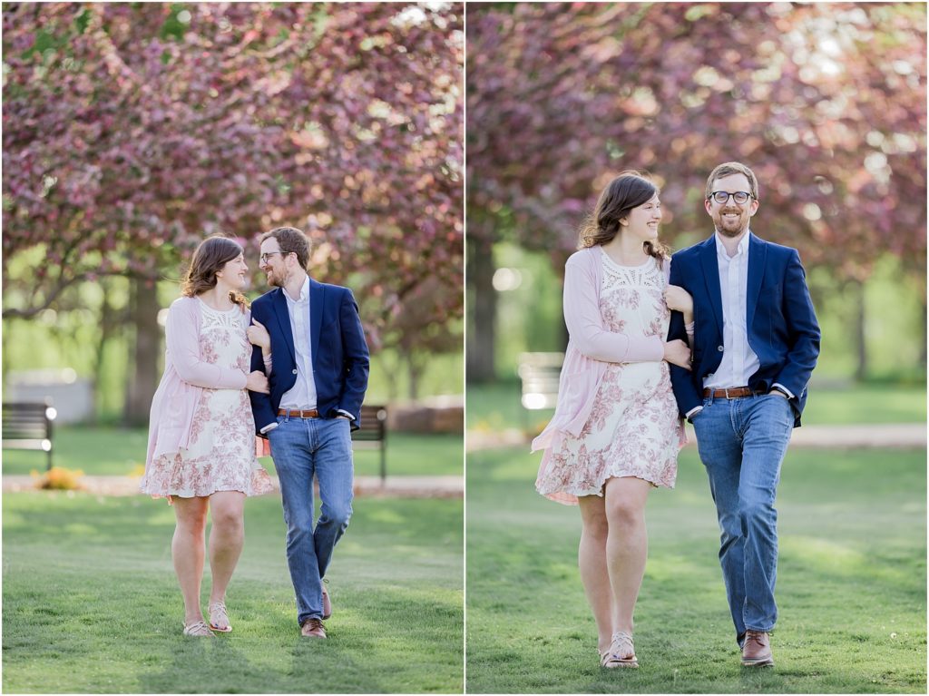 South Dakota pink engagement session