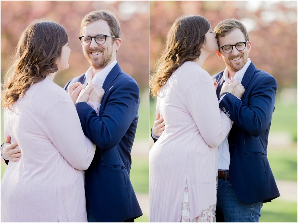 South Dakota pink engagement session