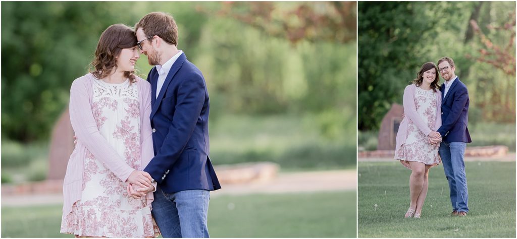 South Dakota pink engagement session