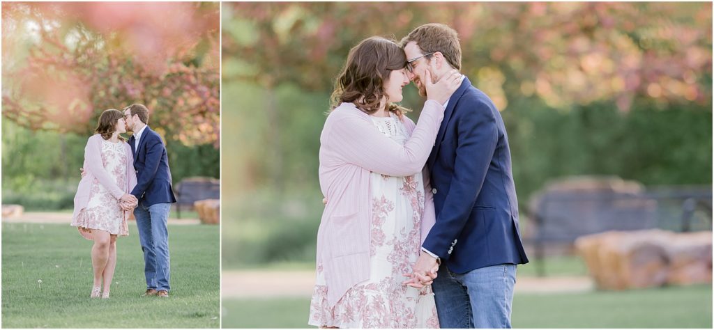 South Dakota pink engagement session