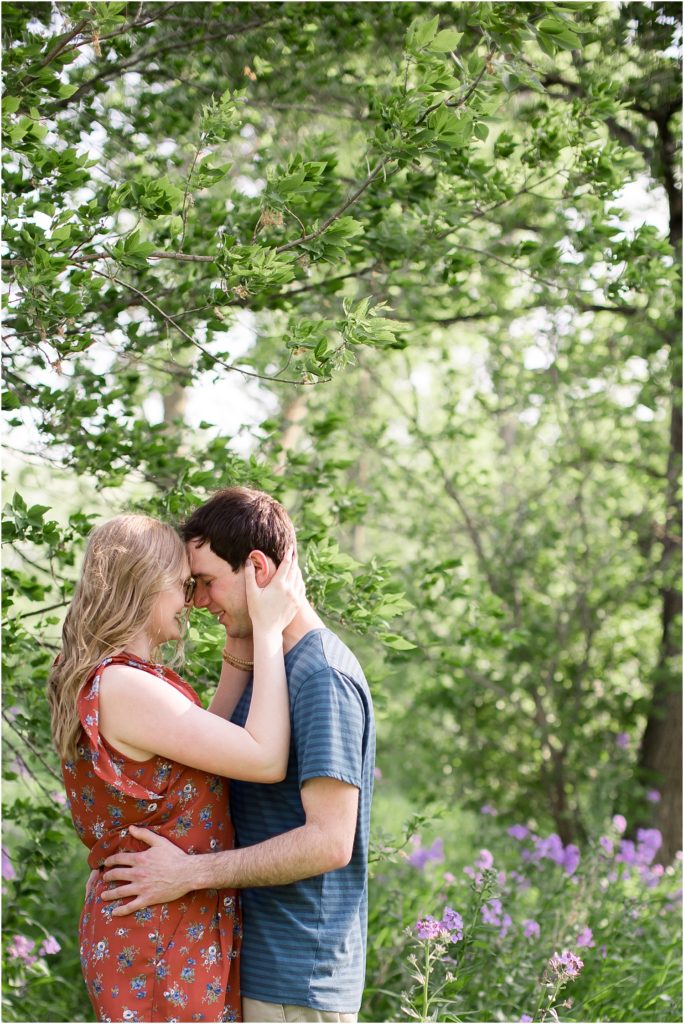 South Dakota Wedding Photographer - Engagement session in Japanese Gardens