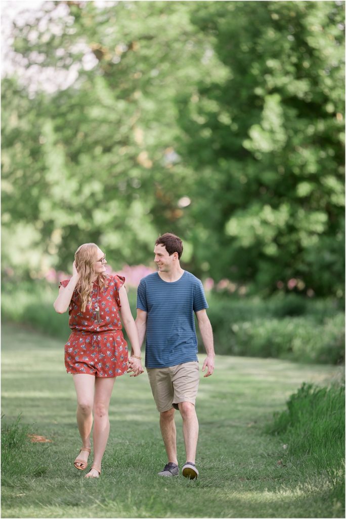 South Dakota Wedding Photographer - Engagement session in Japanese Gardens