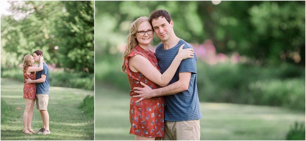 South Dakota Wedding Photographer - Engagement session in Japanese Gardens