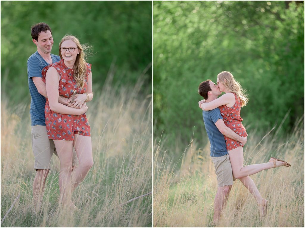 South Dakota Wedding Photographer - Engagement session in Japanese Gardens