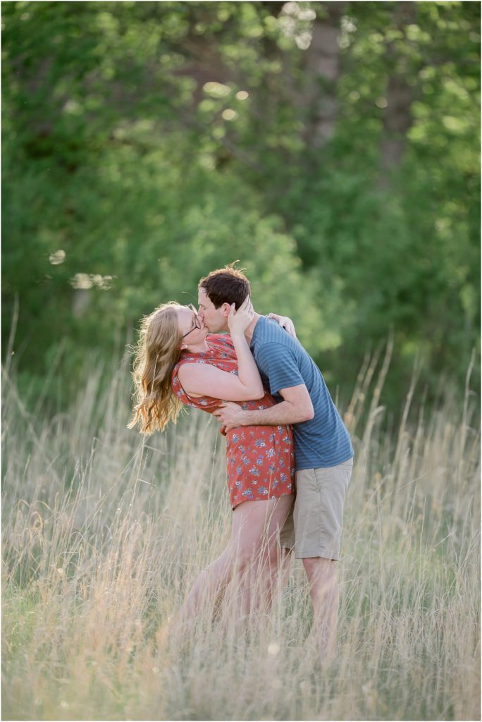 South Dakota Wedding Photographer - Engagement session in Japanese Gardens