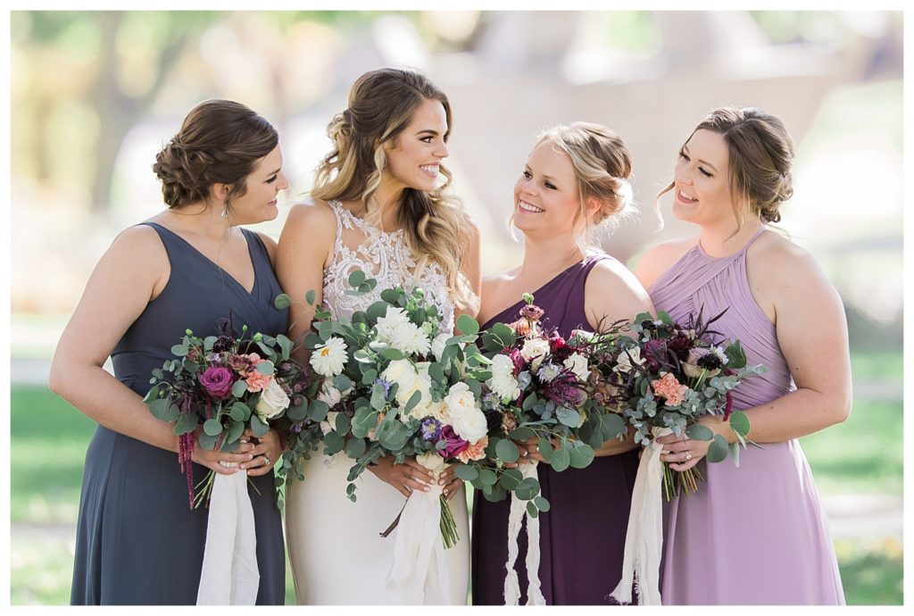 How many people are we going to have in our wedding party? You don't need a big one.
