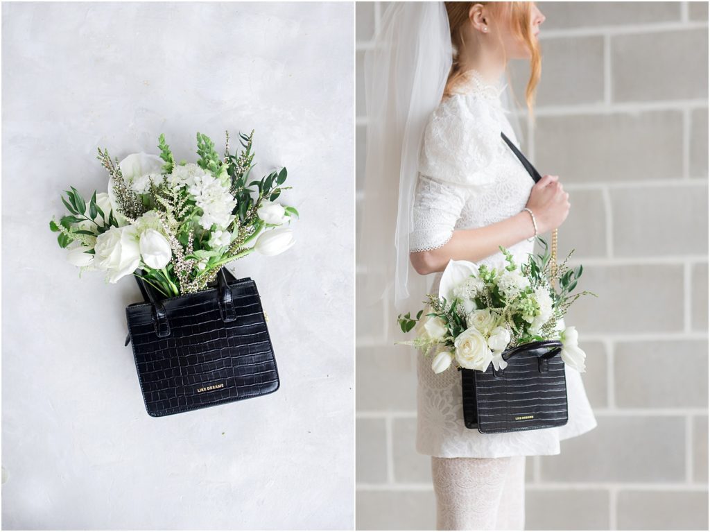 Urban elopement Sioux Falls - Rainy wedding day