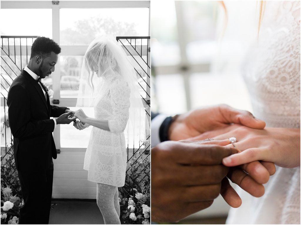 Urban elopement Sioux Falls - Rainy wedding day