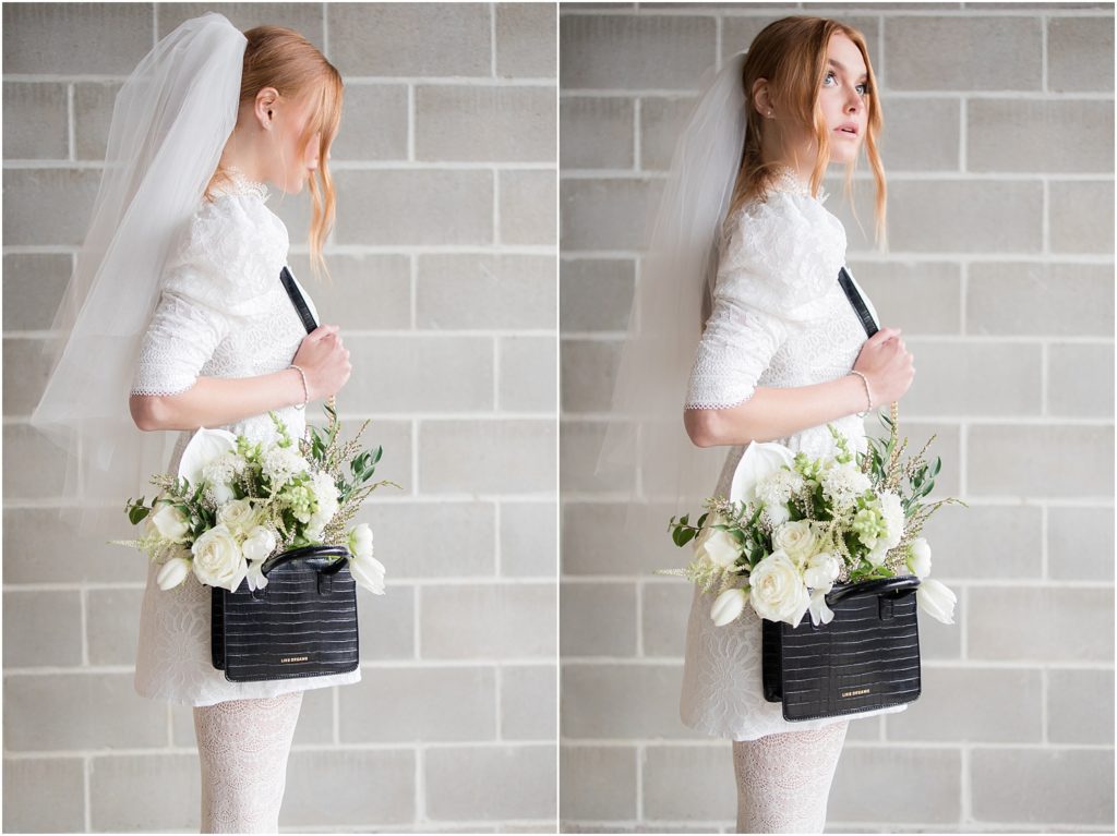 Urban elopement Sioux Falls - Rainy wedding day