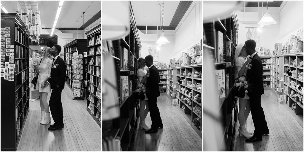 Urban elopement Sioux Falls - Rainy wedding day