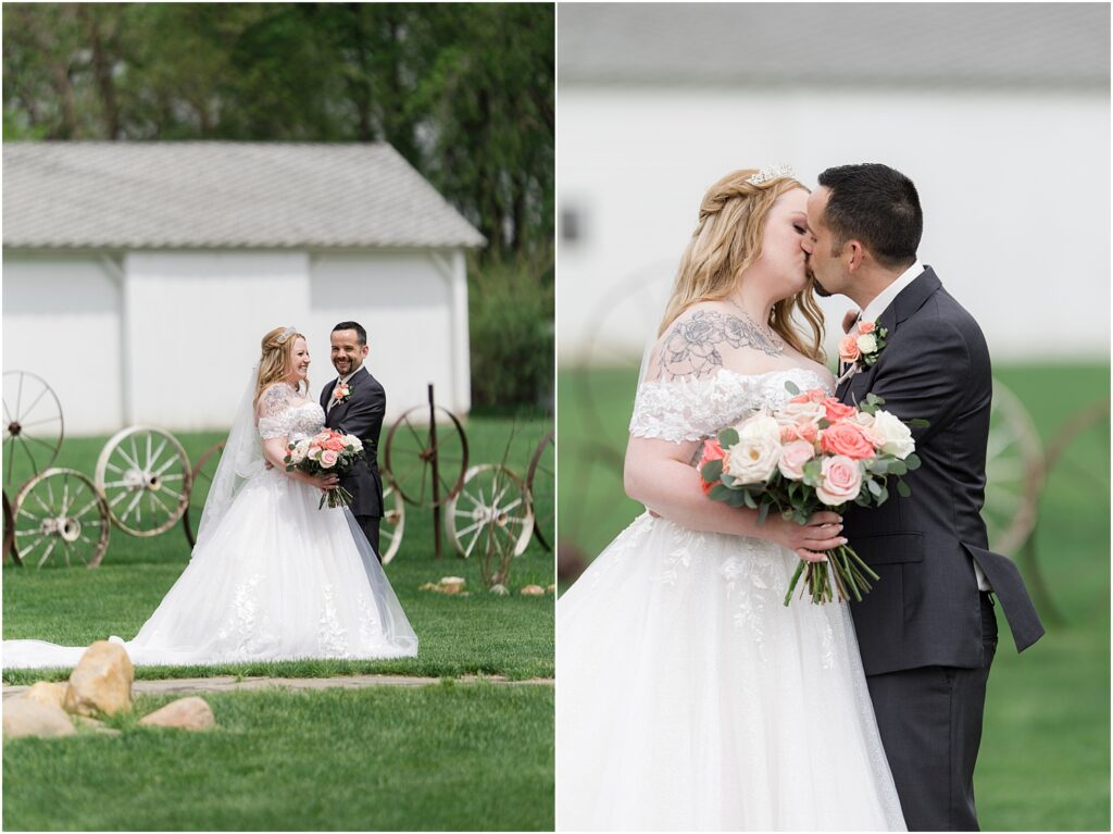 Spring barn wedding in Sioux Falls, South Dakota