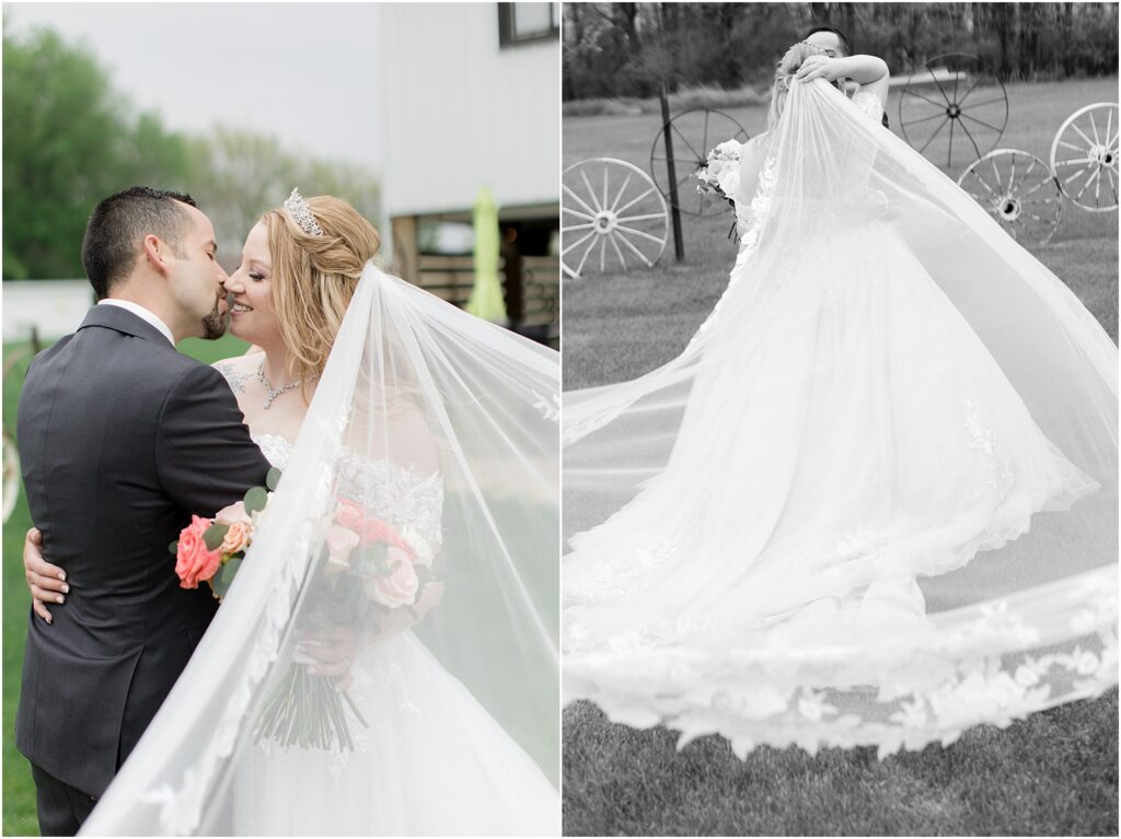 Spring barn wedding in Sioux Falls, South Dakota