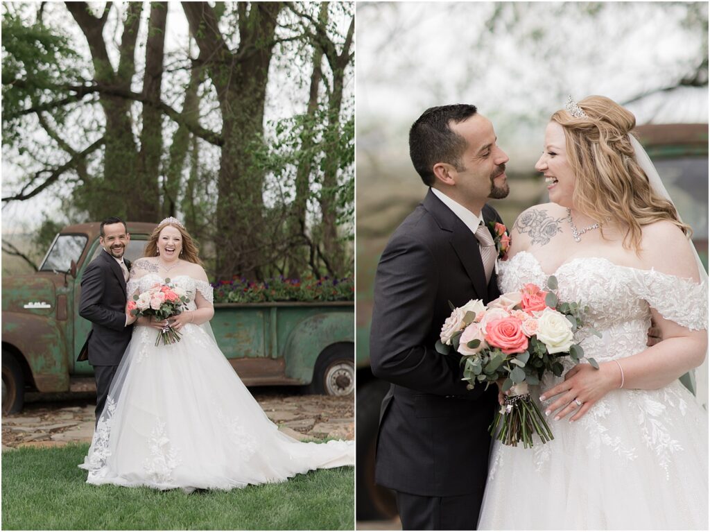 Spring barn wedding in Sioux Falls, South Dakota