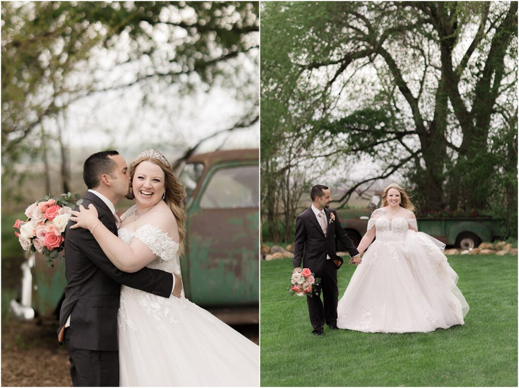 Spring barn wedding in Sioux Falls, South Dakota