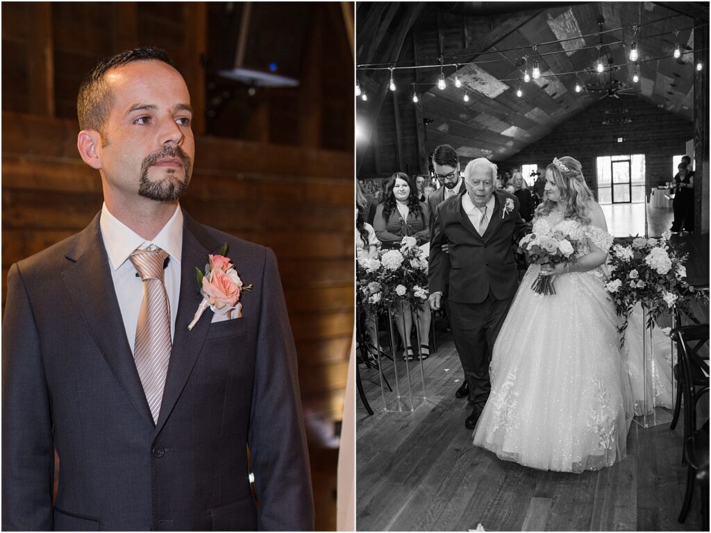 Spring barn wedding in Sioux Falls, South Dakota