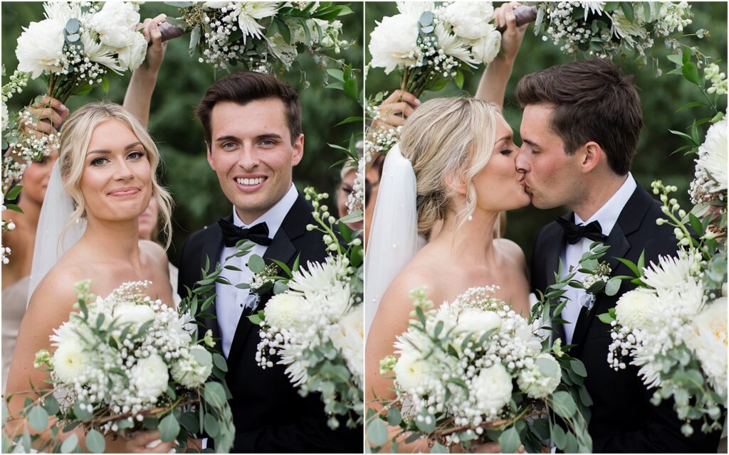 Summer Sioux Falls Wedding | Bridal Party Outdoor photos