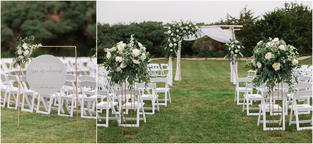 Summer Sioux Falls Wedding | Outdoor ceremony
