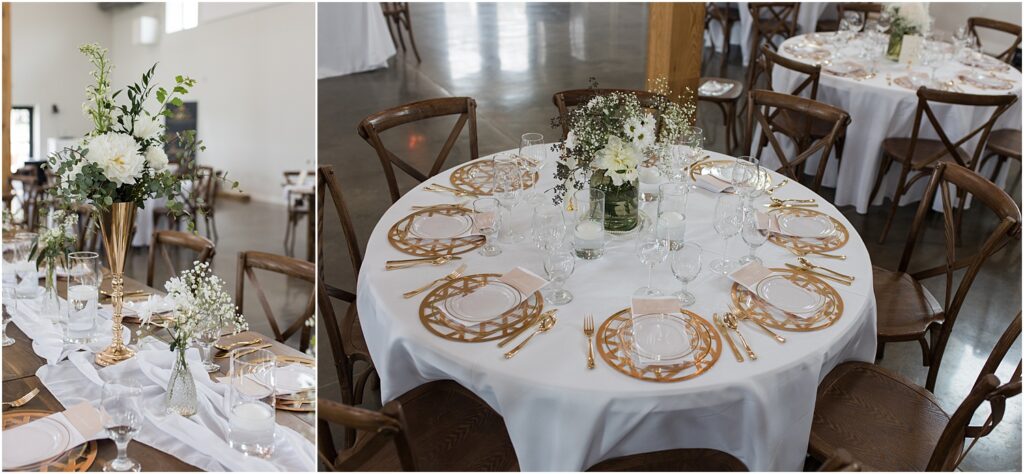 Summer Sioux Falls Wedding | Barn reception