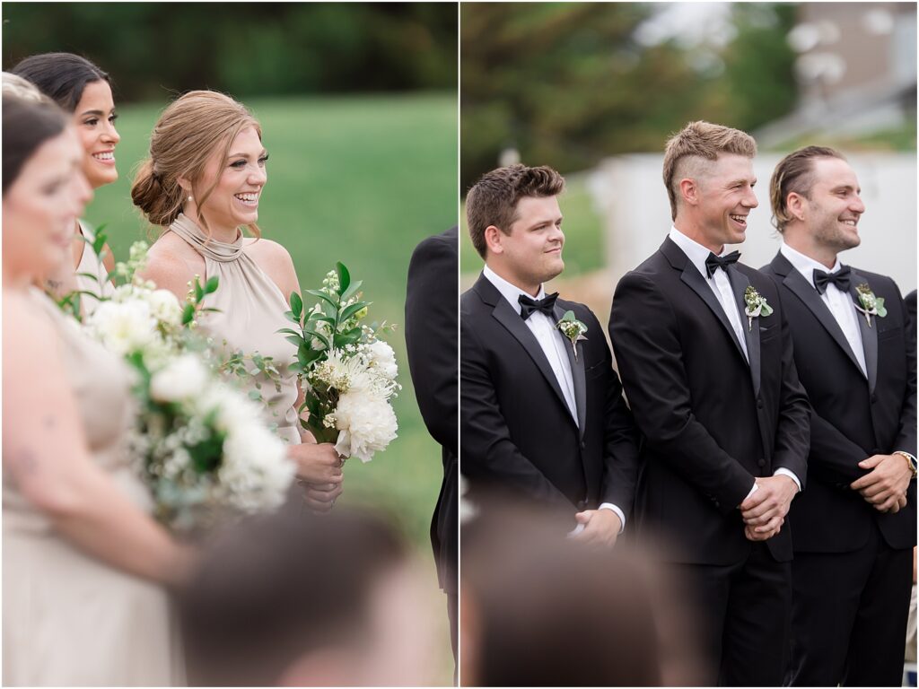 Summer Sioux Falls Wedding | Outdoor ceremony