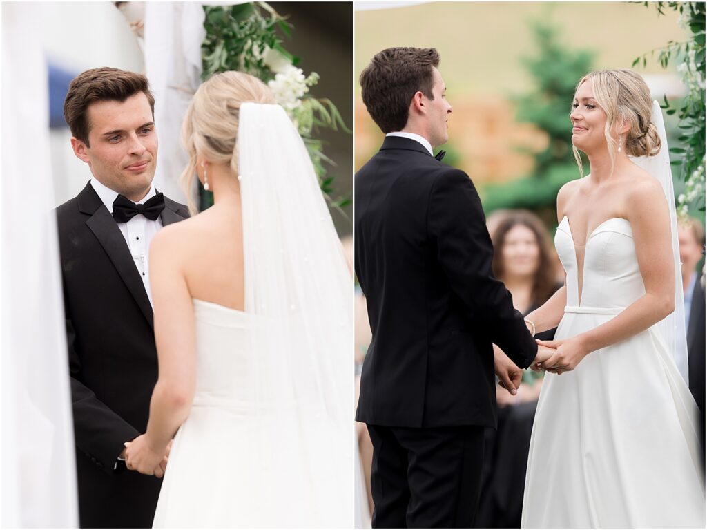 Summer Sioux Falls Wedding | Outdoor ceremony