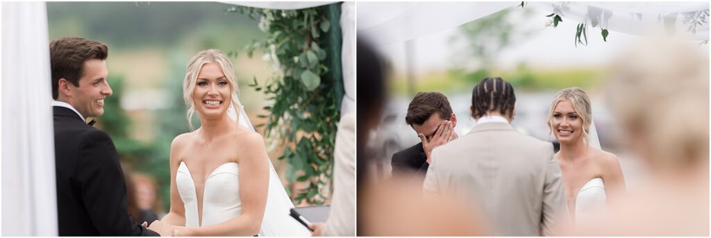 Summer Sioux Falls Wedding | Outdoor ceremony