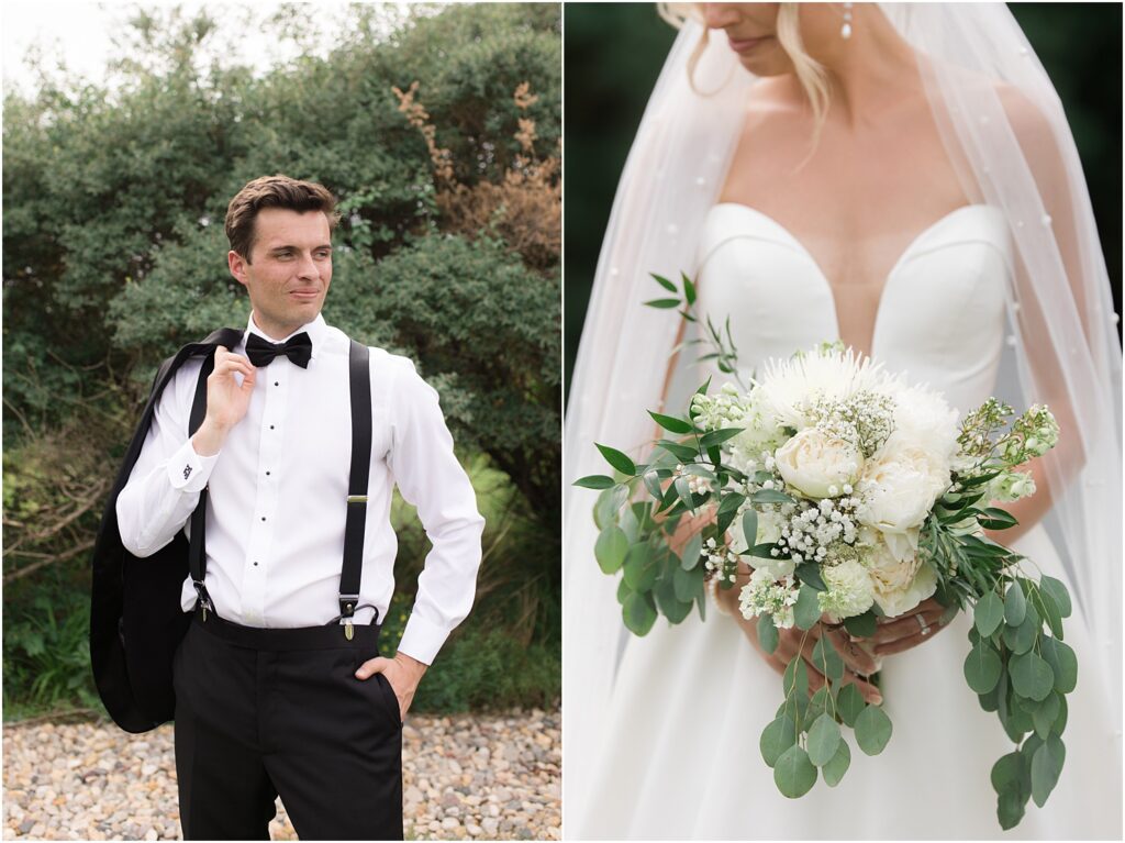 Summer Sioux Falls Wedding | Bride and groom