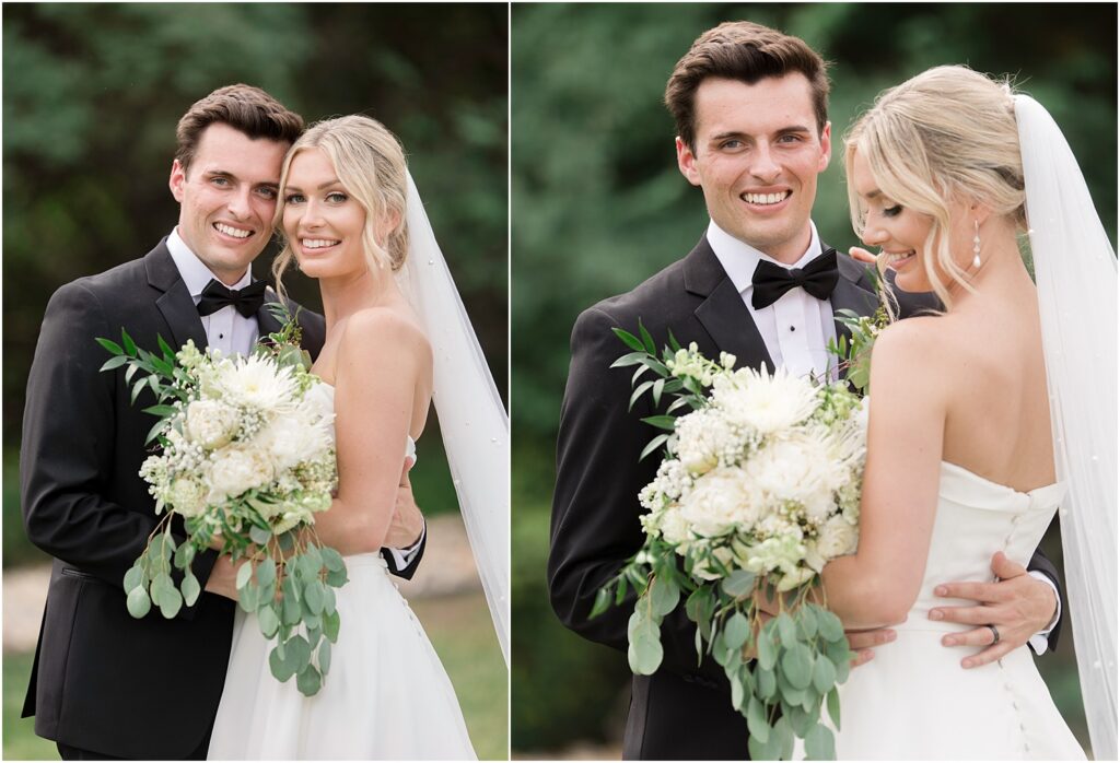 Summer Sioux Falls Wedding | Bride and groom