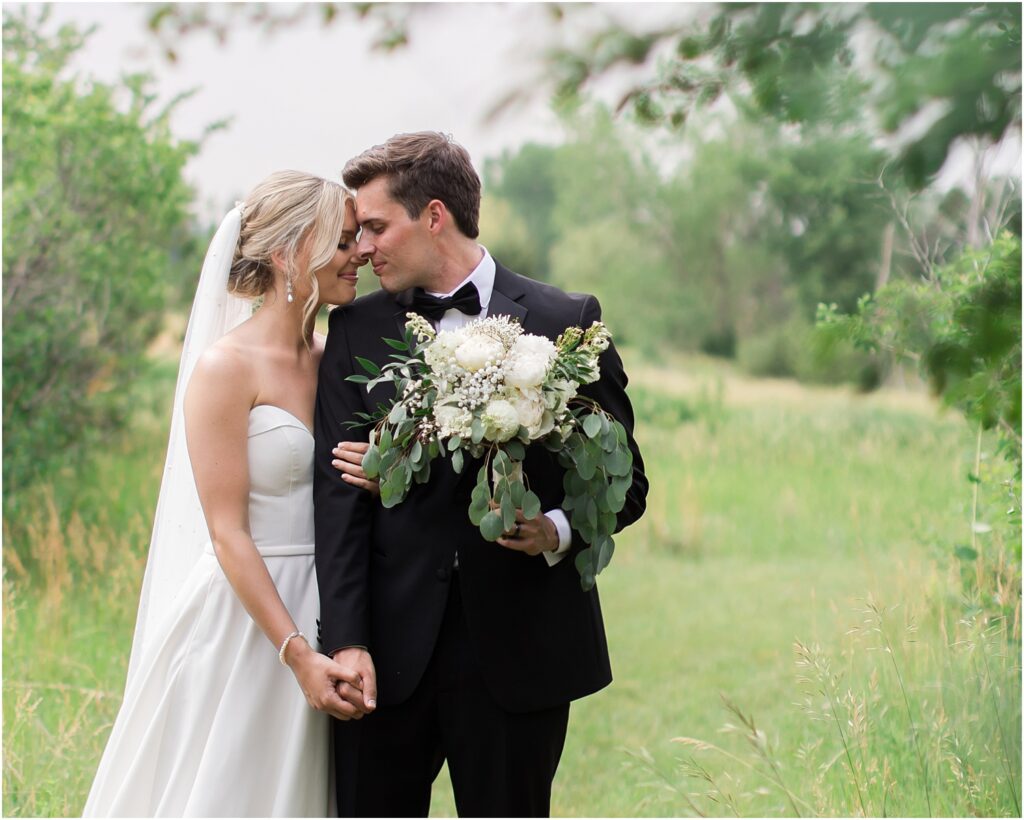 Summer Sioux Falls Wedding | Bride and groom