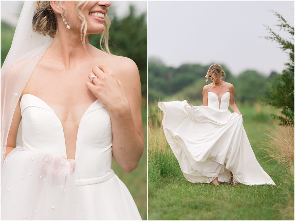Summer Sioux Falls Wedding | Bride and groom