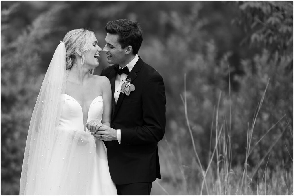 Summer Sioux Falls Wedding | Bride and groom