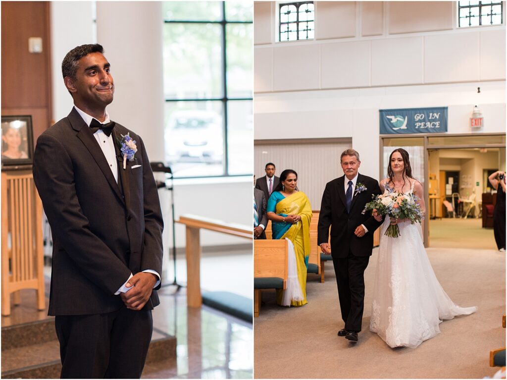 Sioux Falls Summer Downtown Wedding - Ceremony