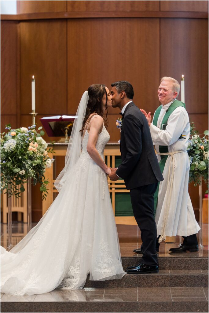 Sioux Falls Summer Downtown Wedding - Ceremony