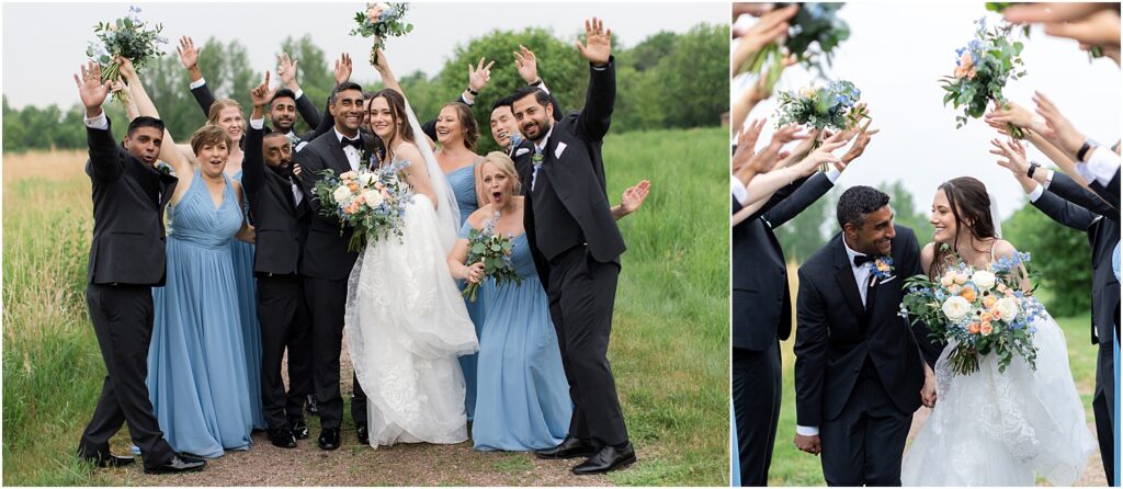 Sioux Falls Summer Downtown Wedding - Outdoor photos