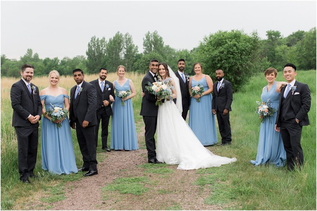 Sioux Falls Summer Downtown Wedding - Outdoor photos