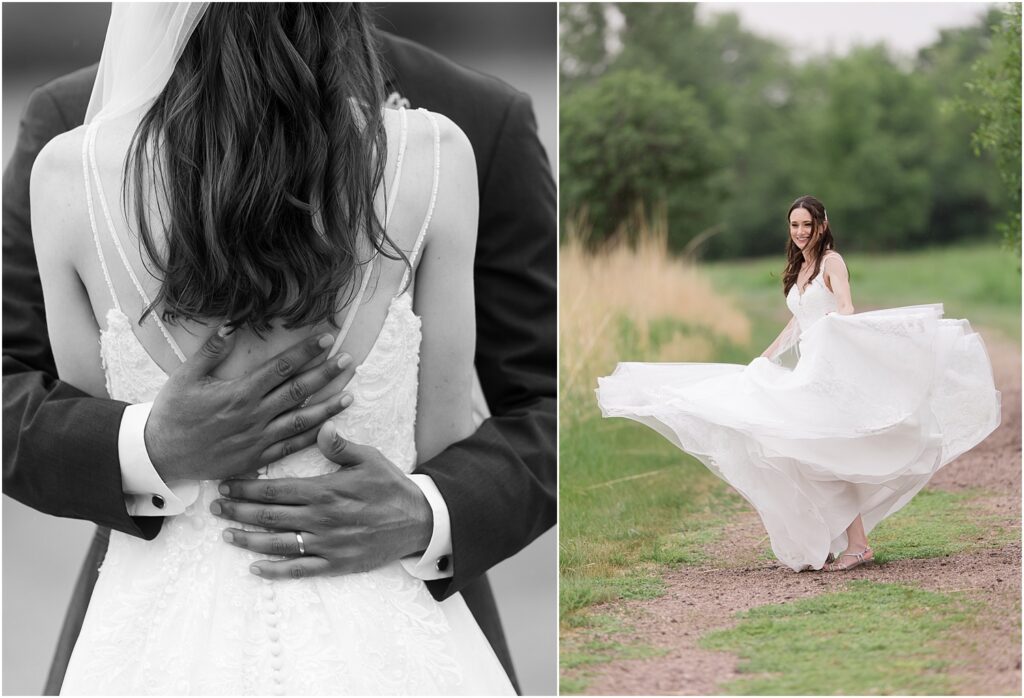 Sioux Falls Summer Downtown Wedding - Outdoor photos