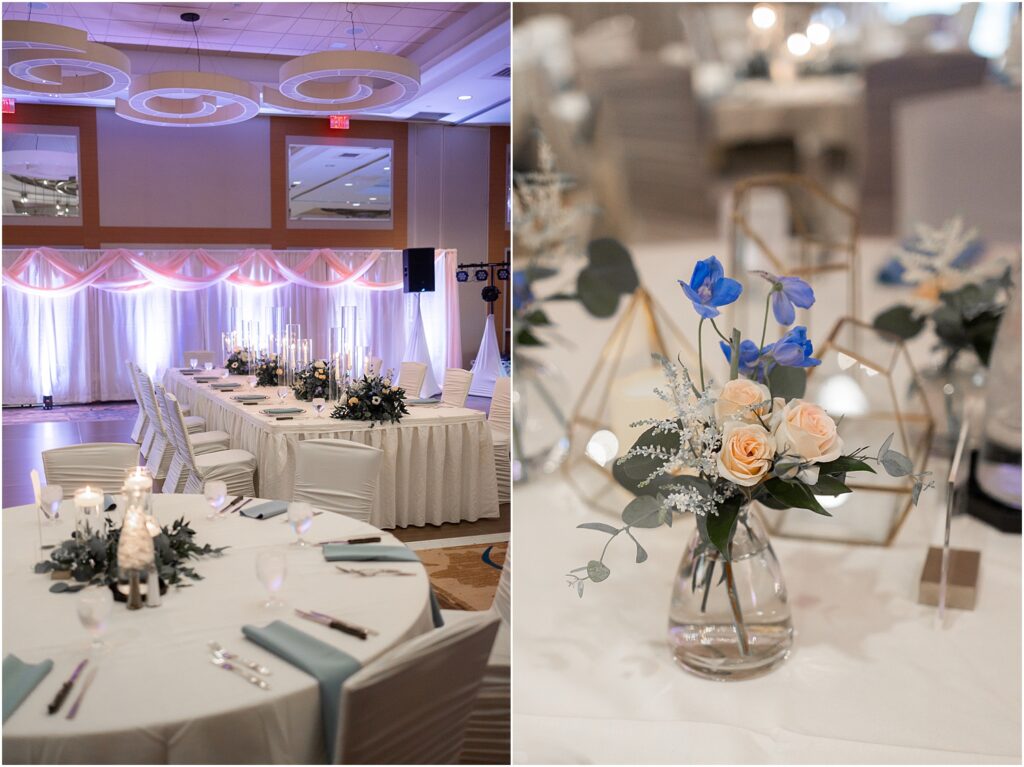 Sioux Falls Summer Downtown Wedding - Reception
