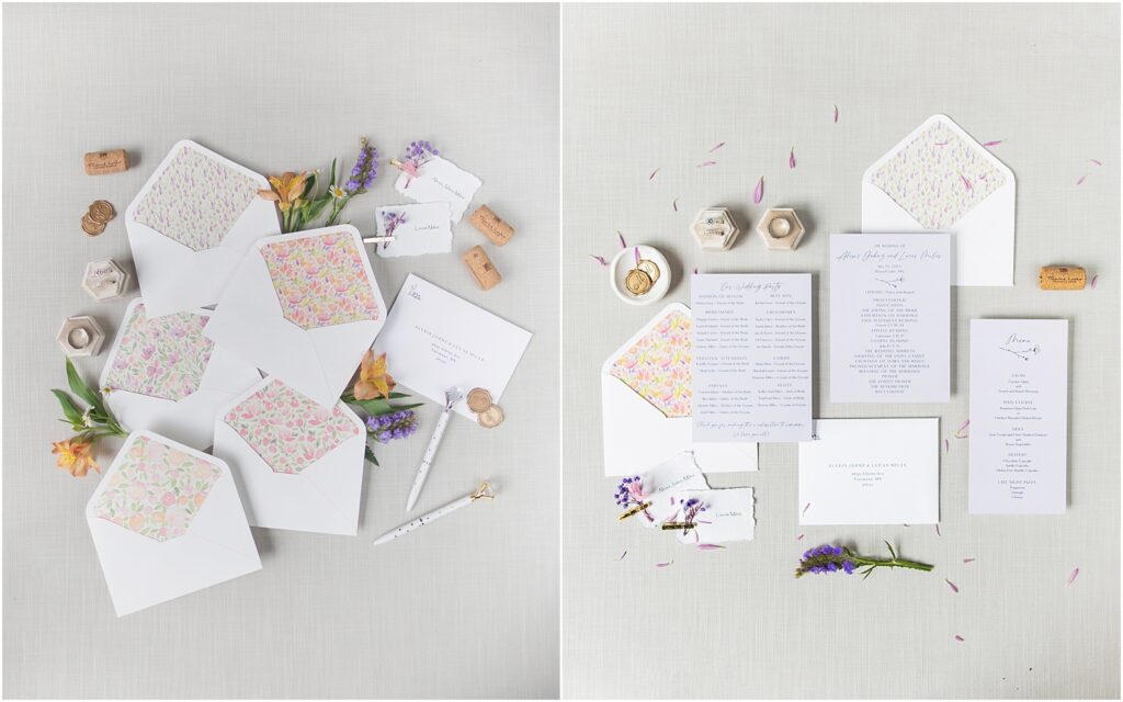 Wedding editorial - wedding details - Minnesota Photographer