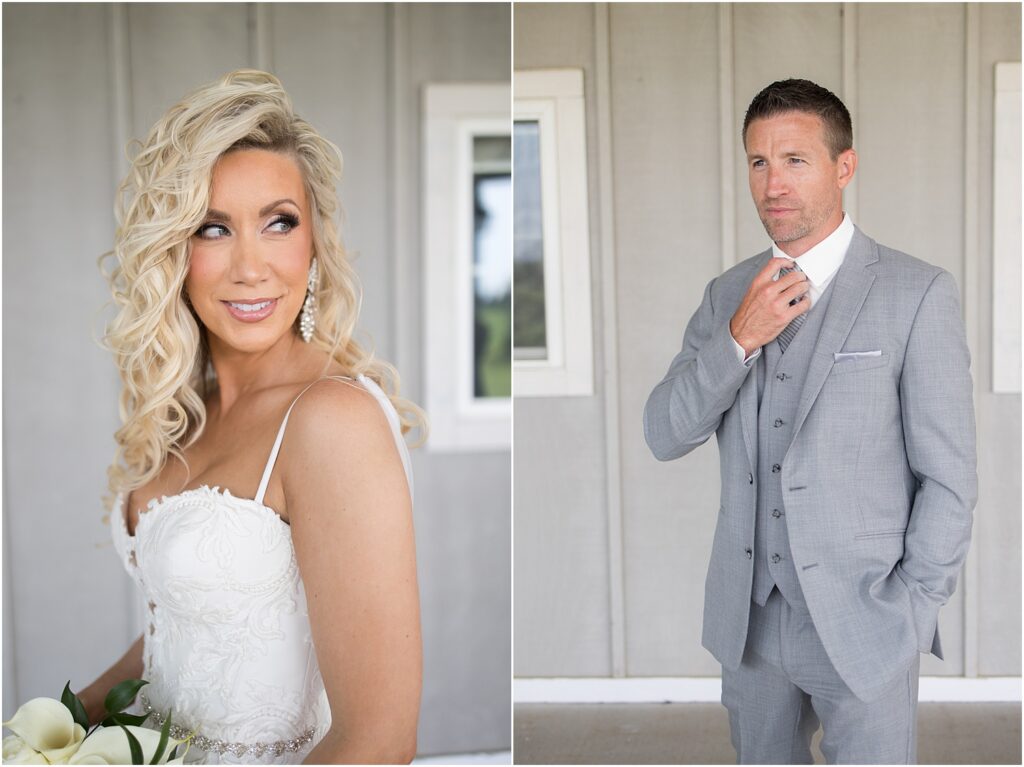 Sage and lavender summer wedding - Groom portraits