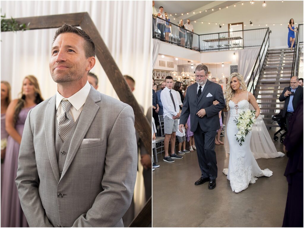 Sage and lavender summer wedding - Ceremony