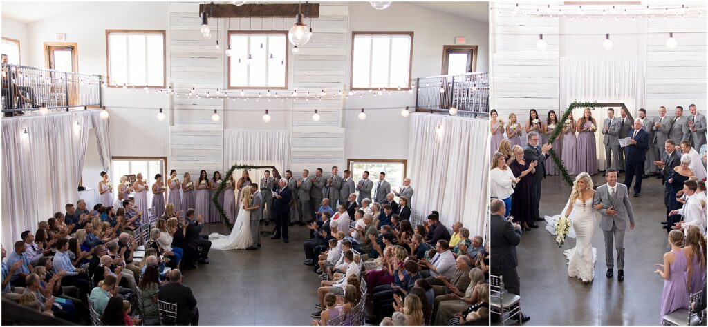 Sage and lavender summer wedding - Ceremony