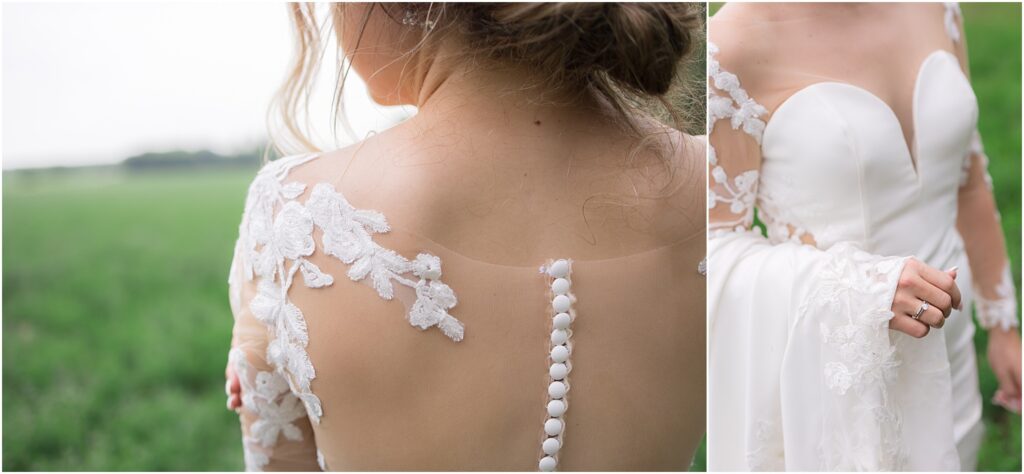 South Dakota Outdoor Wedding - bride's portraits